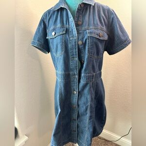 Express Women’s Denim Dress - Size L